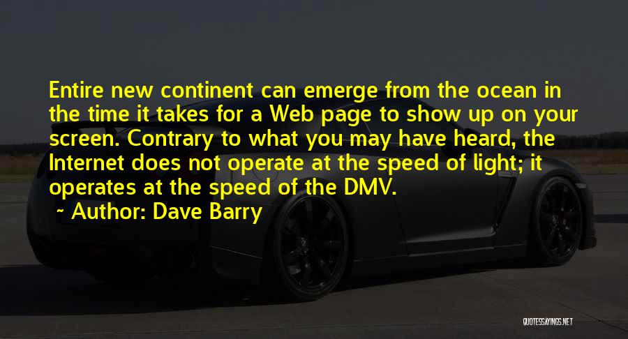 Entire Quotes By Dave Barry