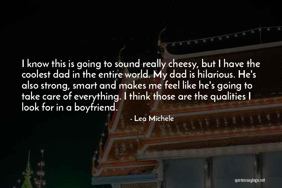 Entire World Quotes By Lea Michele