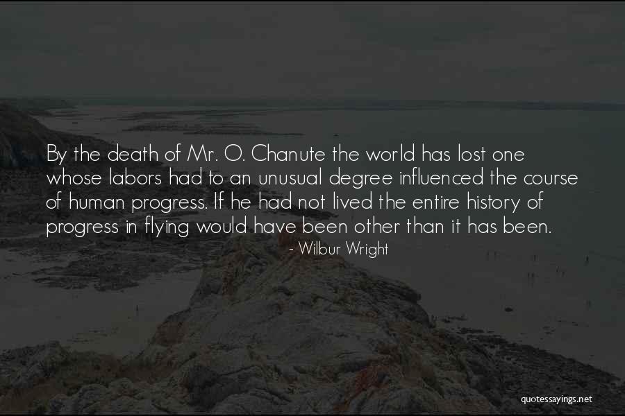 Entire World Quotes By Wilbur Wright