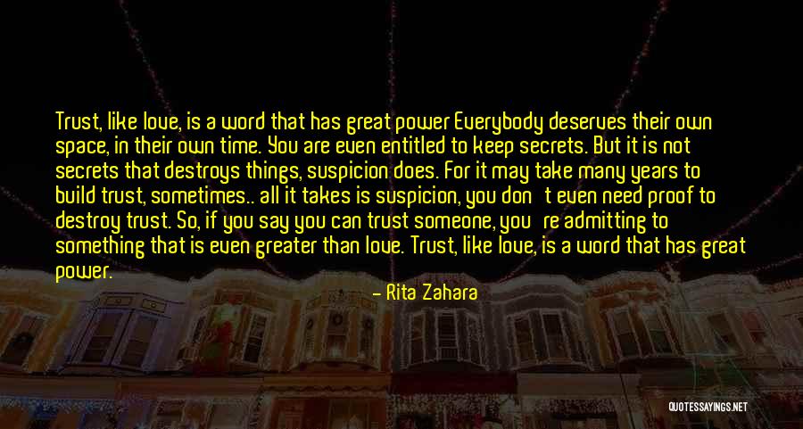 Entitled In Love Quotes By Rita Zahara