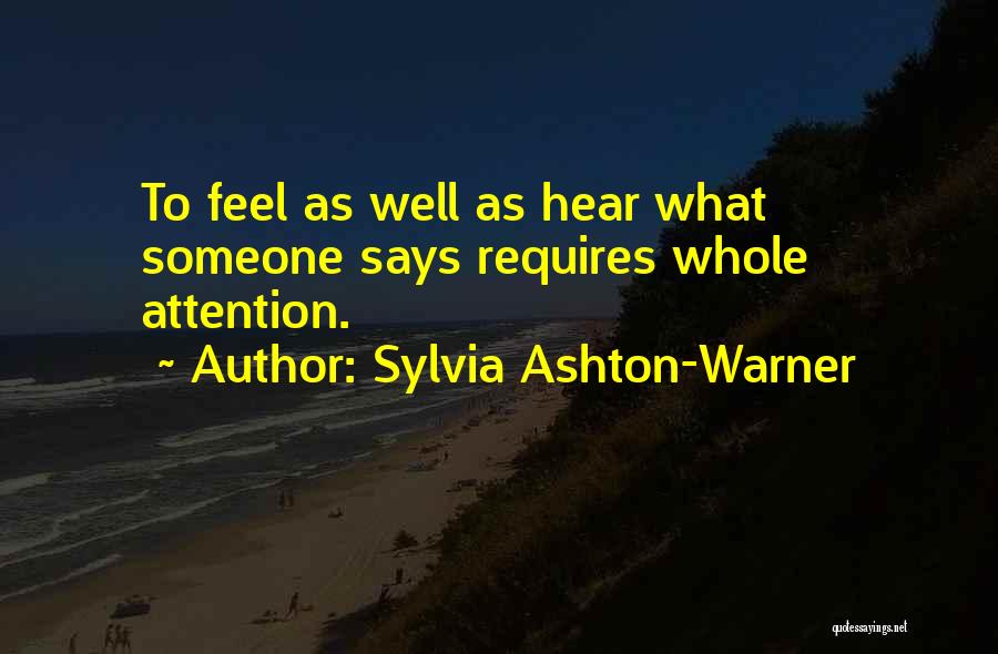 Entonar Definicion Quotes By Sylvia Ashton-Warner