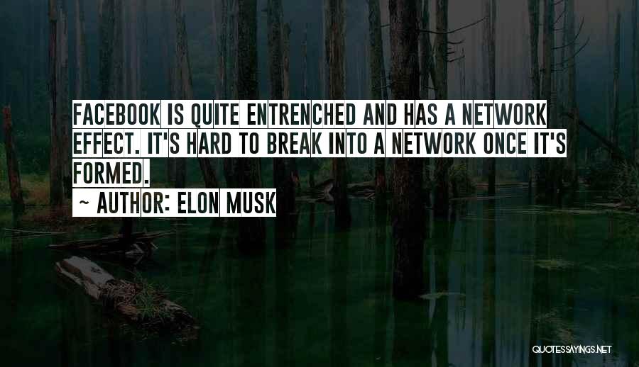 Entrenched Quotes By Elon Musk