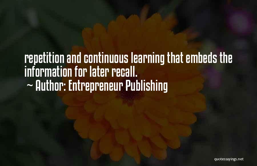 Entrepreneur Publishing Quotes 1698013