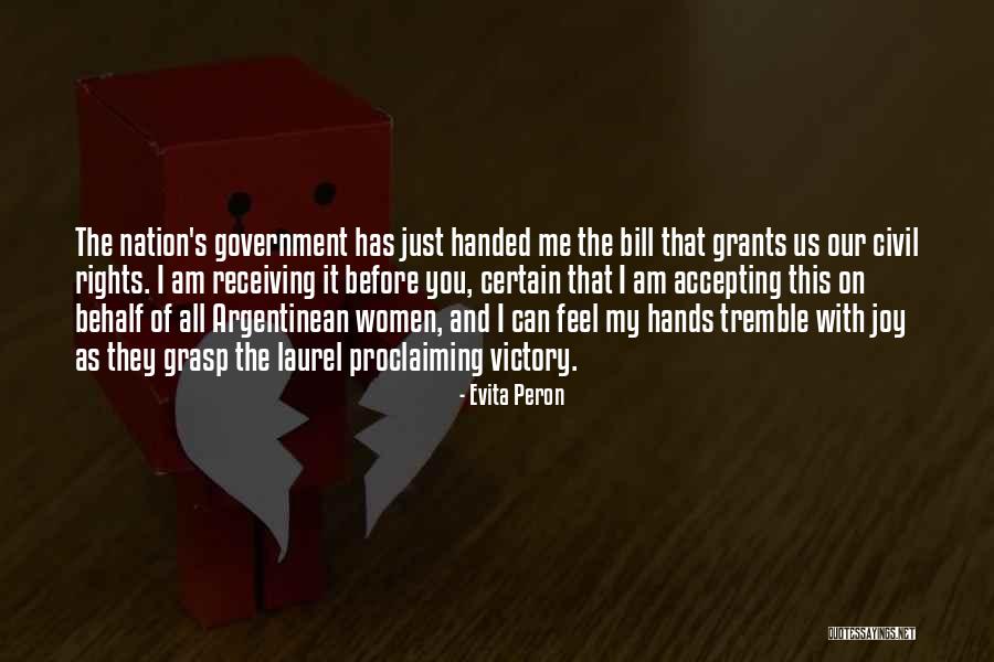 Entrepreneurally Quotes By Evita Peron Entrepreneurally Quotes By Evita Peron