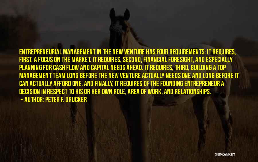 Entrepreneurial Management Quotes By Peter F. Drucker