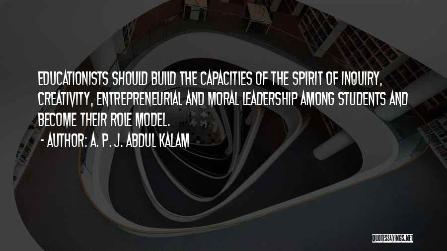 Entrepreneurial Spirit Quotes By A. P. J. Abdul Kalam