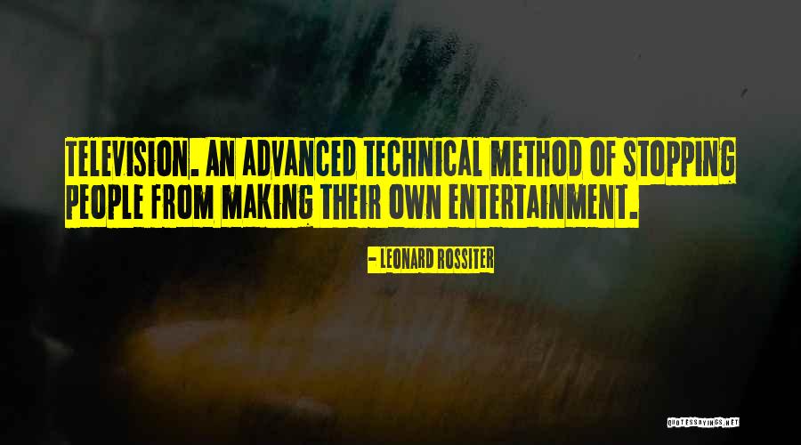 Entrepreneurialism Vs Entrepreneurship Quotes By Leonard Rossiter Entrepreneurialism Vs Entrepreneurship Quotes By Leonard Rossiter