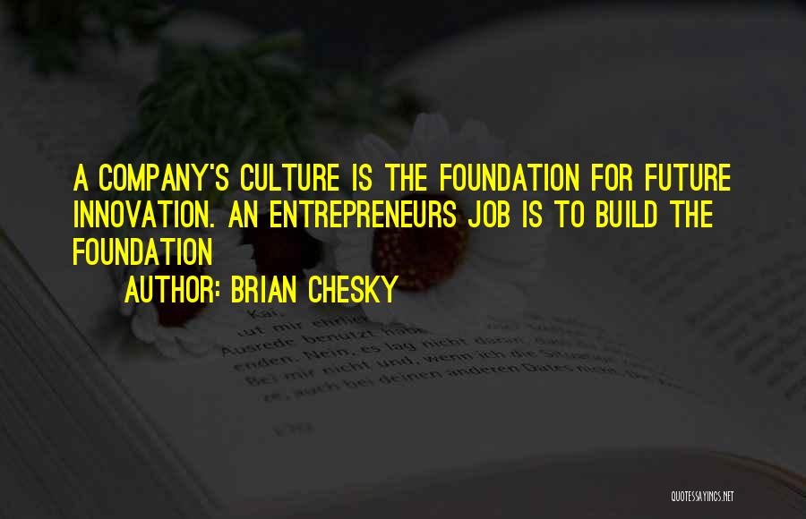 Entrepreneurs Quotes By Brian Chesky