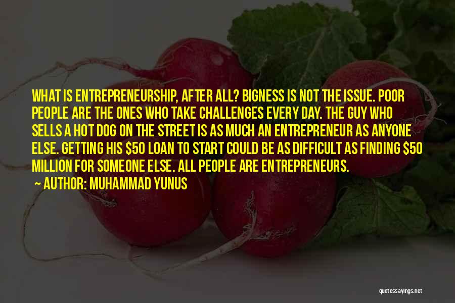 Entrepreneurs Quotes By Muhammad Yunus
