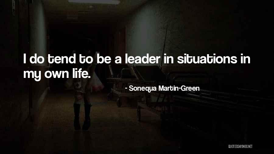 Entretiens Cliniques Quotes By Sonequa Martin-Green Entretiens Cliniques Quotes By Sonequa Martin-Green