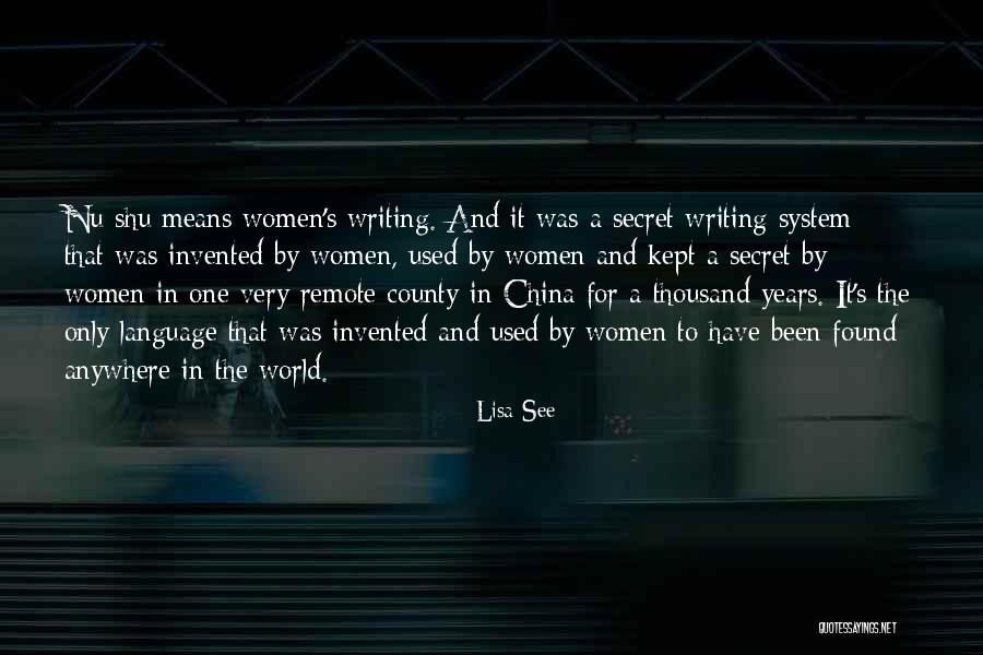 Entropically Driven Quotes By Lisa See Entropically Driven Quotes By Lisa See