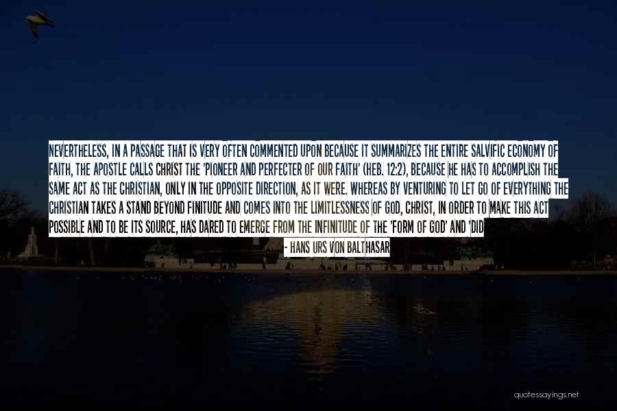 Entrust To God Quotes By Hans Urs Von Balthasar Entrust To God Quotes By Hans Urs Von Balthasar