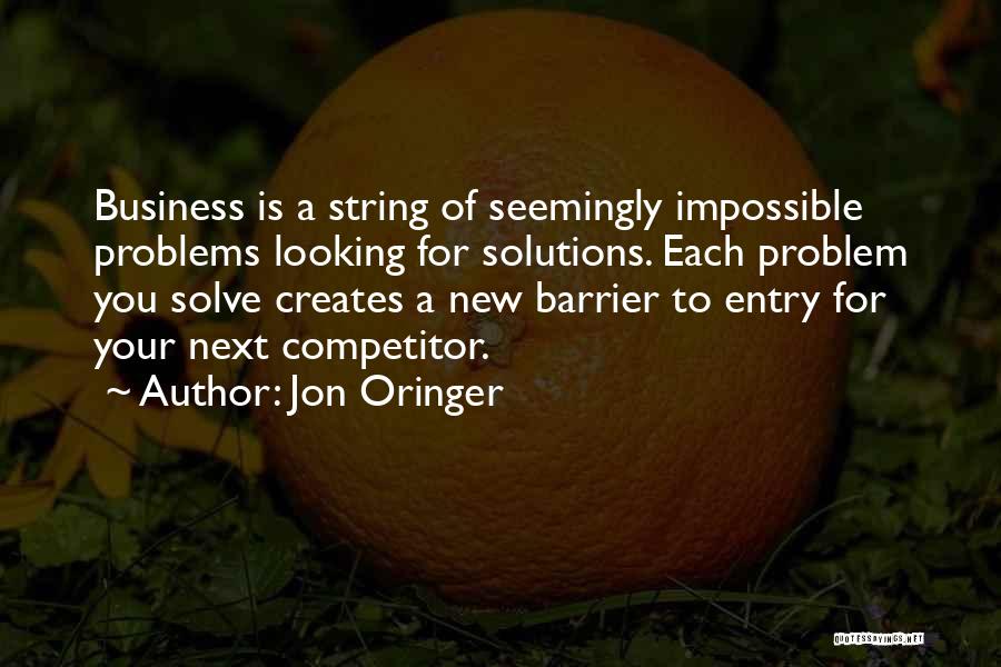 Entry Quotes By Jon Oringer