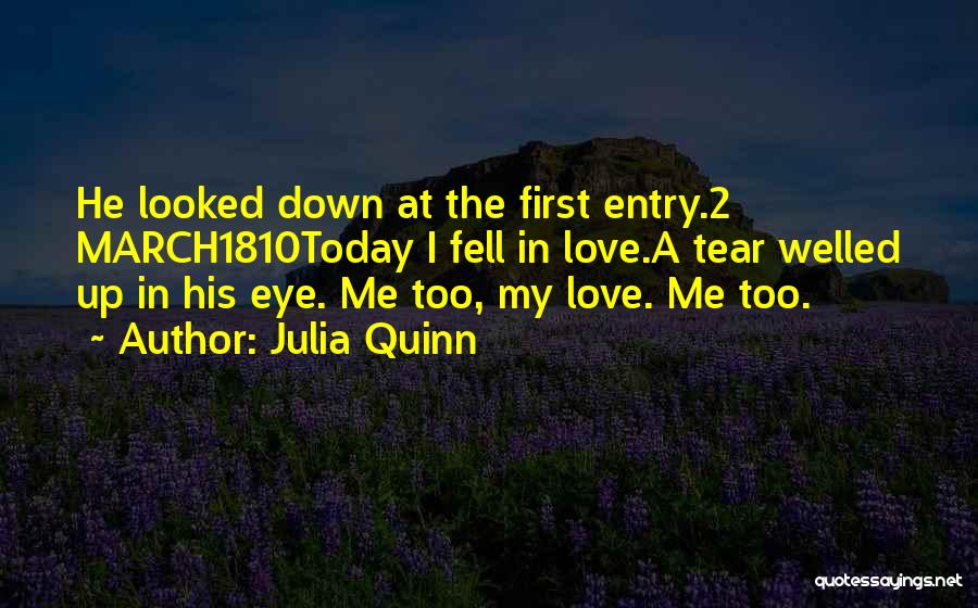 Entry Quotes By Julia Quinn