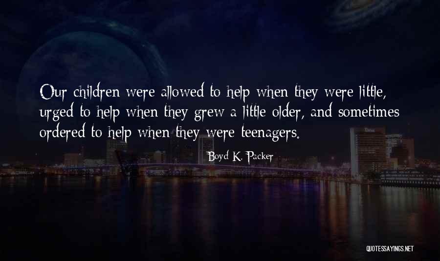 Entzminger Longwood Quotes By Boyd K. Packer Entzminger Longwood Quotes By Boyd K. Packer