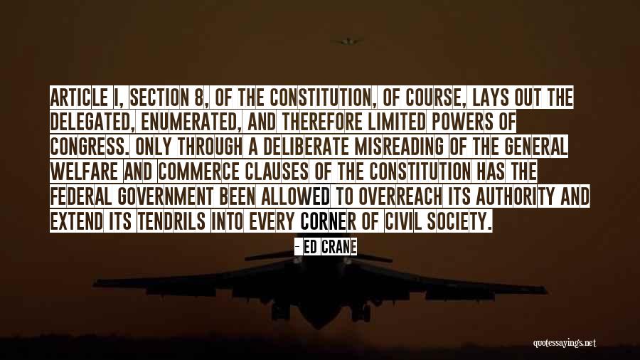 Enumerated Quotes By Ed Crane Enumerated Quotes By Ed Crane