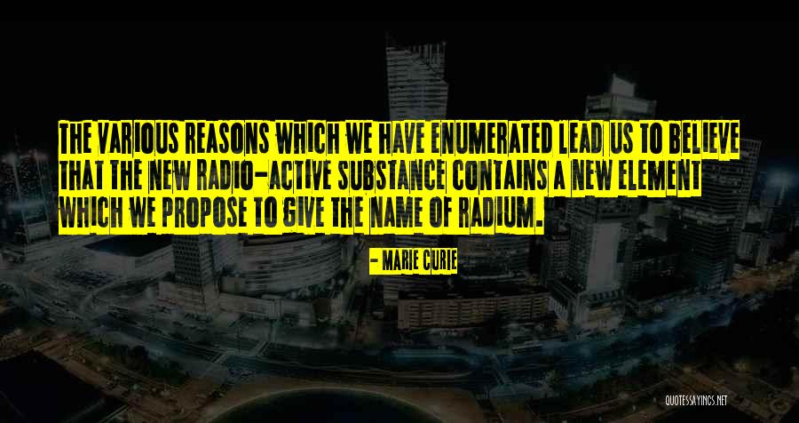 Enumerated Quotes By Marie Curie Enumerated Quotes By Marie Curie
