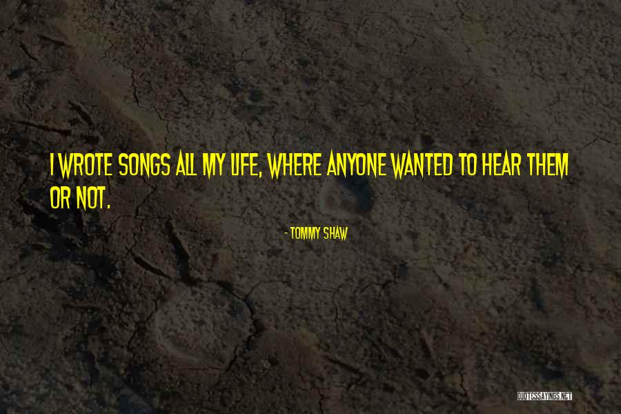 Enventis Quotes By Tommy Shaw Enventis Quotes By Tommy Shaw