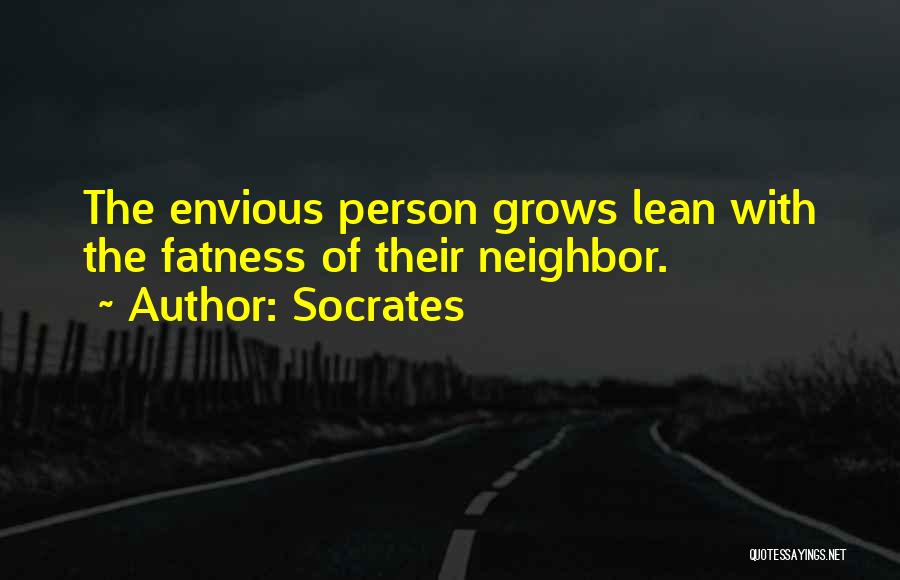 Envious Person Quotes By Socrates