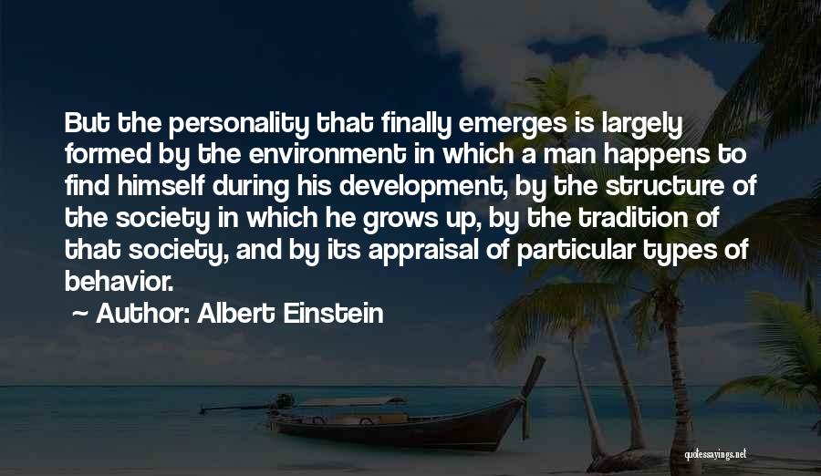 Environment And Development Quotes By Albert Einstein