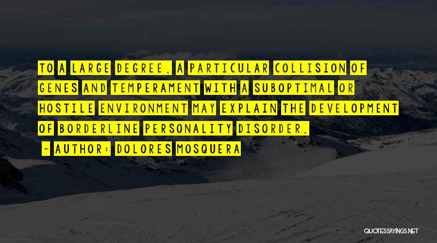 Environment And Development Quotes By Dolores Mosquera