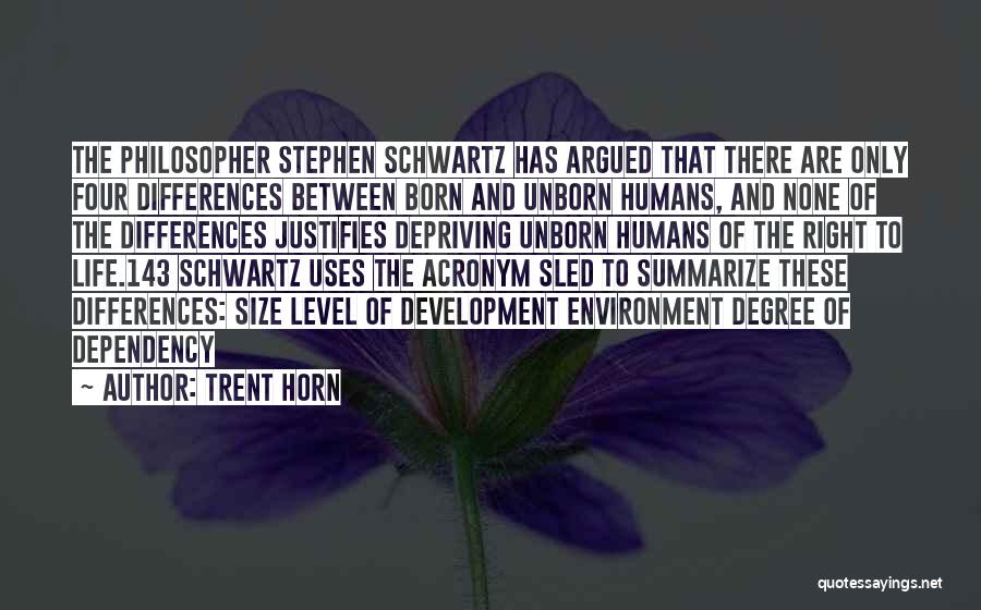 Environment And Development Quotes By Trent Horn