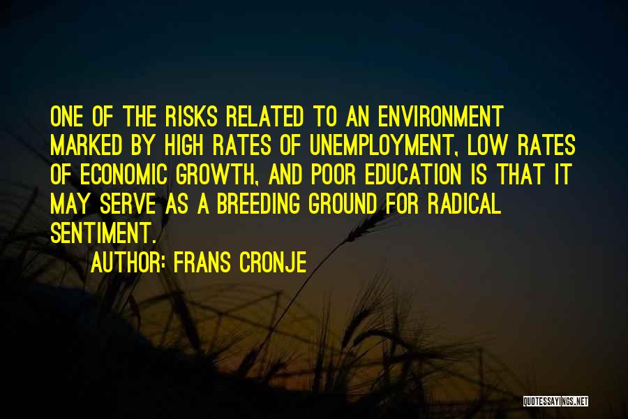 Environment And Economic Growth Quotes By Frans Cronje