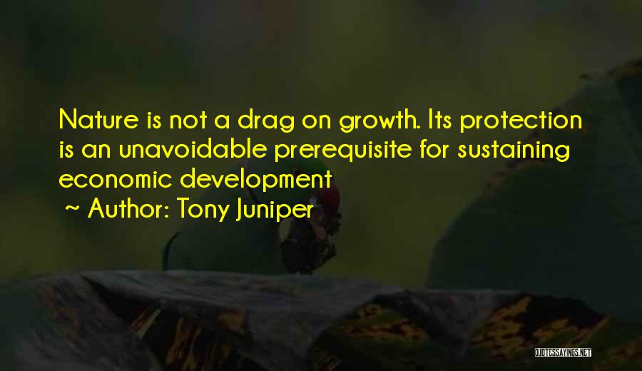 Environment And Economic Growth Quotes By Tony Juniper