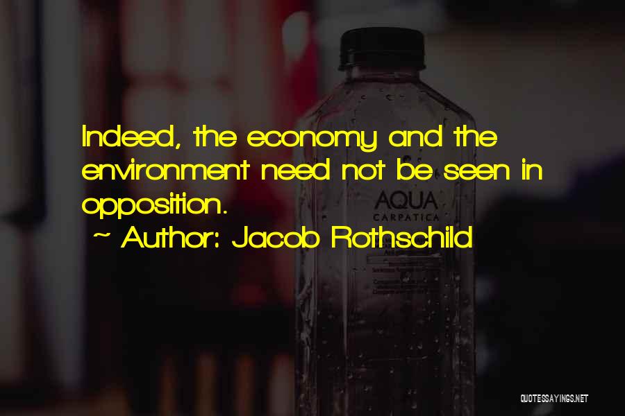 Environment And Economy Quotes By Jacob Rothschild