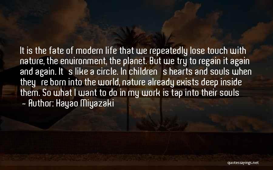 Environment And Nature Quotes By Hayao Miyazaki