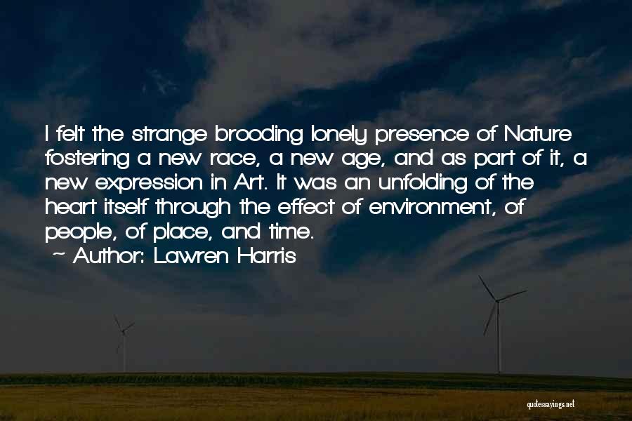 Environment And Nature Quotes By Lawren Harris