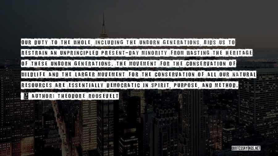 Environment Day Quotes By Theodore Roosevelt