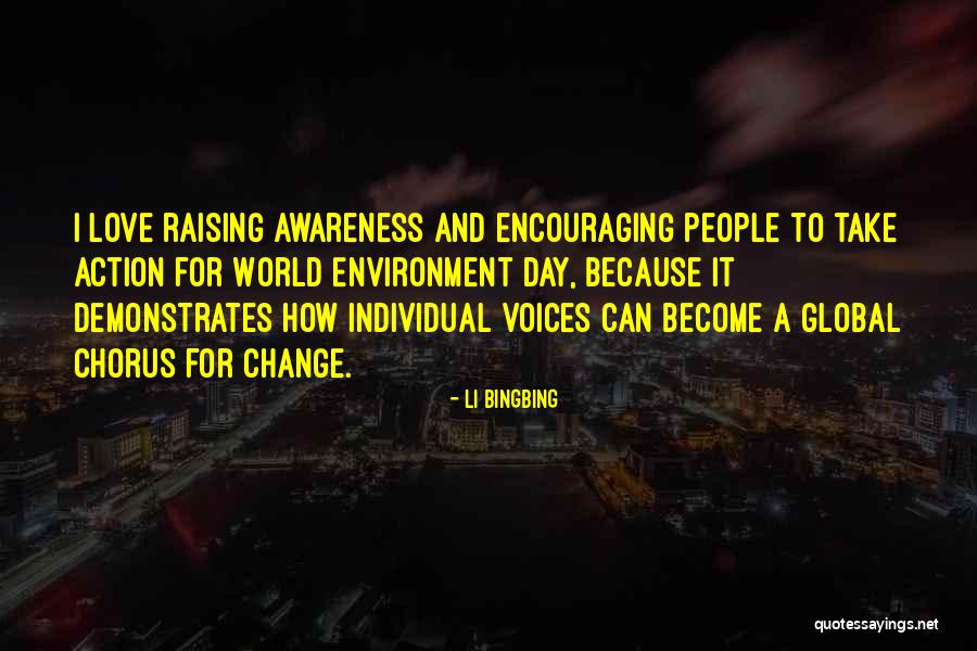 Environment For Love Quotes By Li Bingbing Environment For Love Quotes By Li Bingbing
