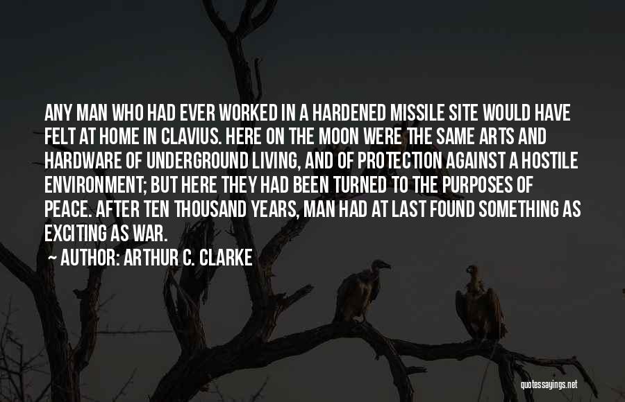 Environment Protection Quotes By Arthur C. Clarke