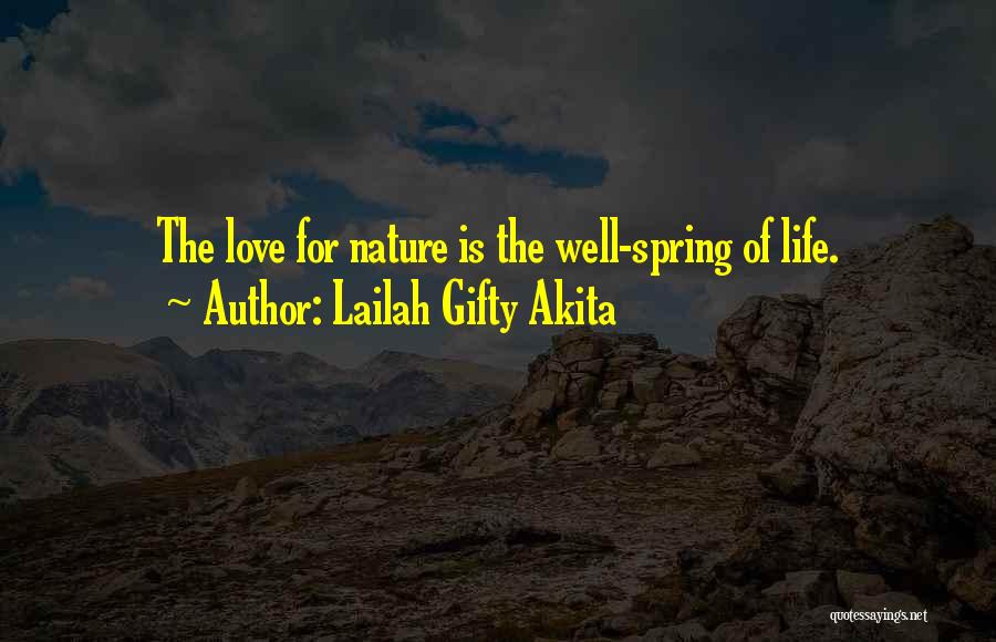 Environment Protection Quotes By Lailah Gifty Akita