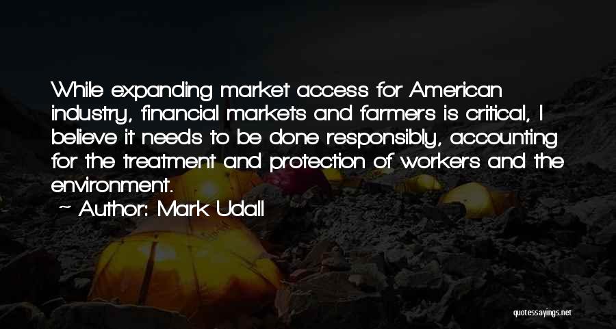 Environment Protection Quotes By Mark Udall