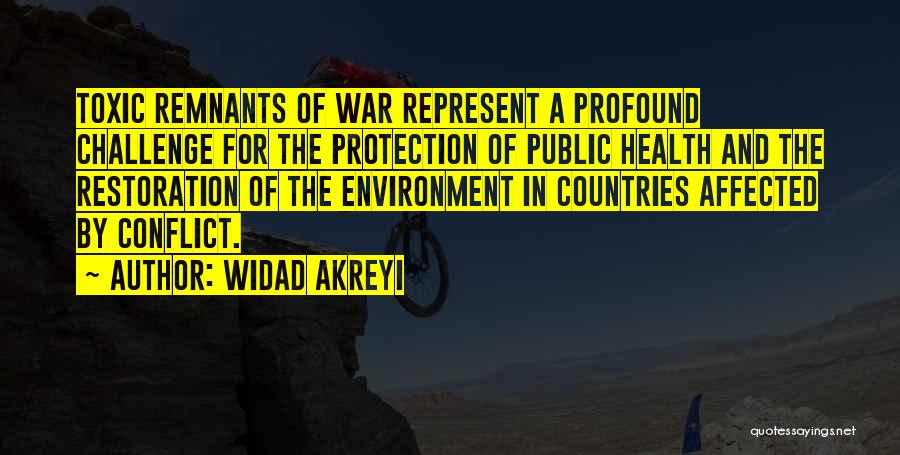 Environment Protection Quotes By Widad Akreyi