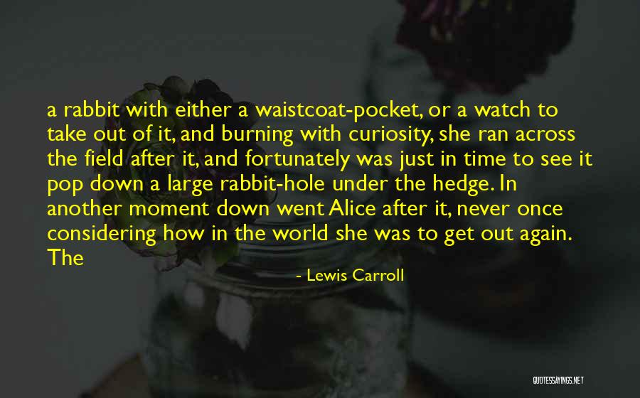 Environment Tourism Quotes By Lewis Carroll Environment Tourism Quotes By Lewis Carroll