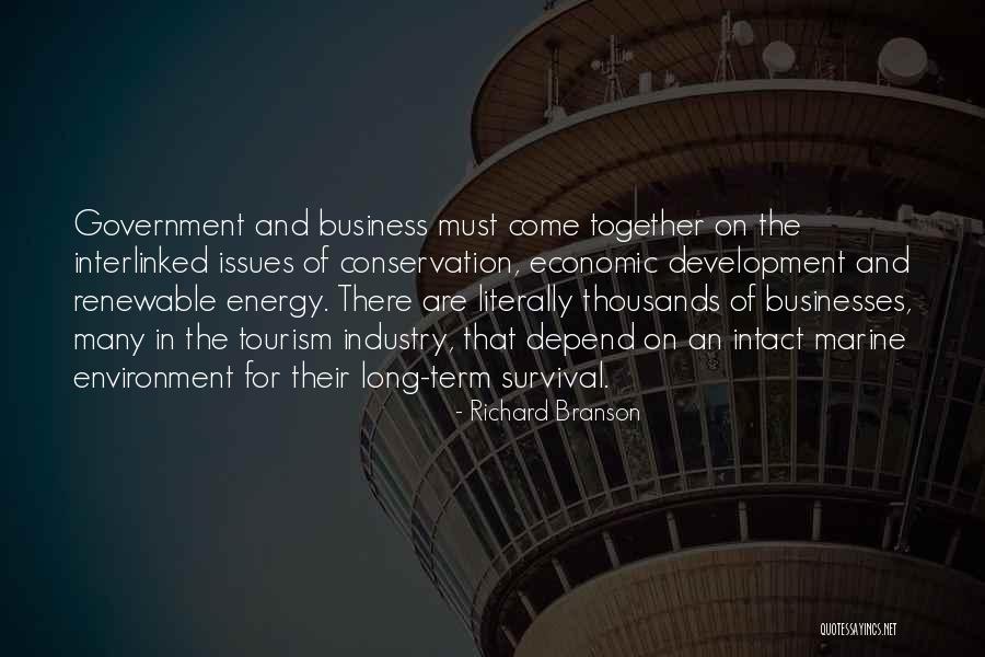 Environment Tourism Quotes By Richard Branson Environment Tourism Quotes By Richard Branson