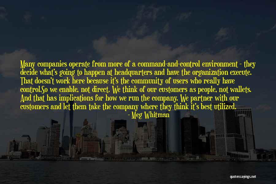 Environment With Quotes By Meg Whitman Environment With Quotes By Meg Whitman