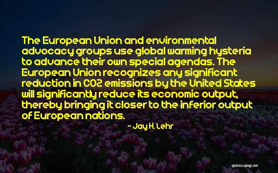 Environmental Advocacy Quotes By Jay H. Lehr Environmental Advocacy Quotes By Jay H. Lehr