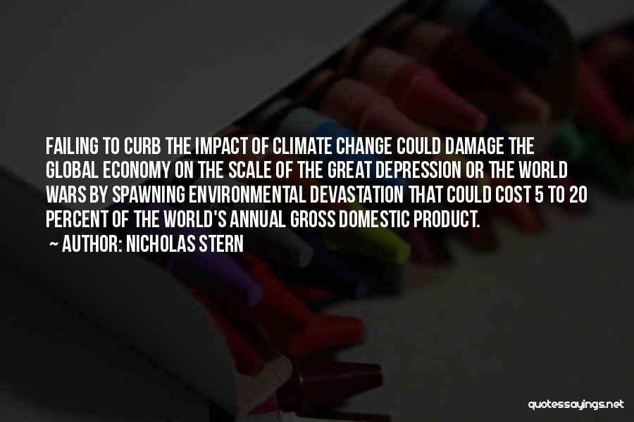 Environmental Damage Quotes By Nicholas Stern