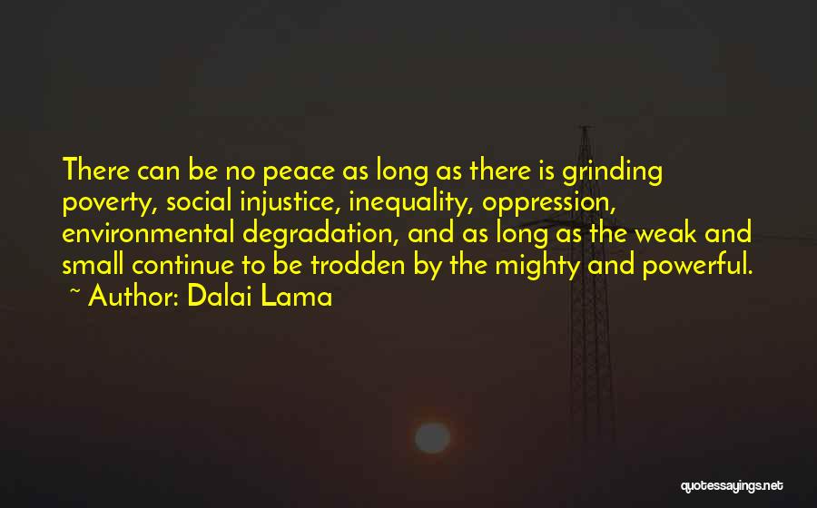 Environmental Degradation Quotes By Dalai Lama