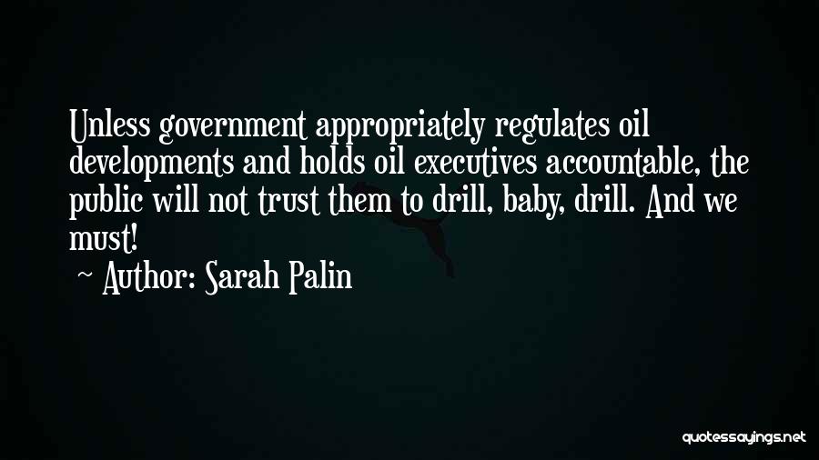 Environmental Degradation Quotes By Sarah Palin
