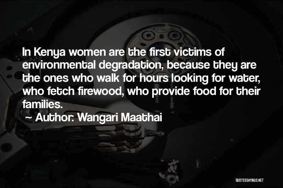 Environmental Degradation Quotes By Wangari Maathai