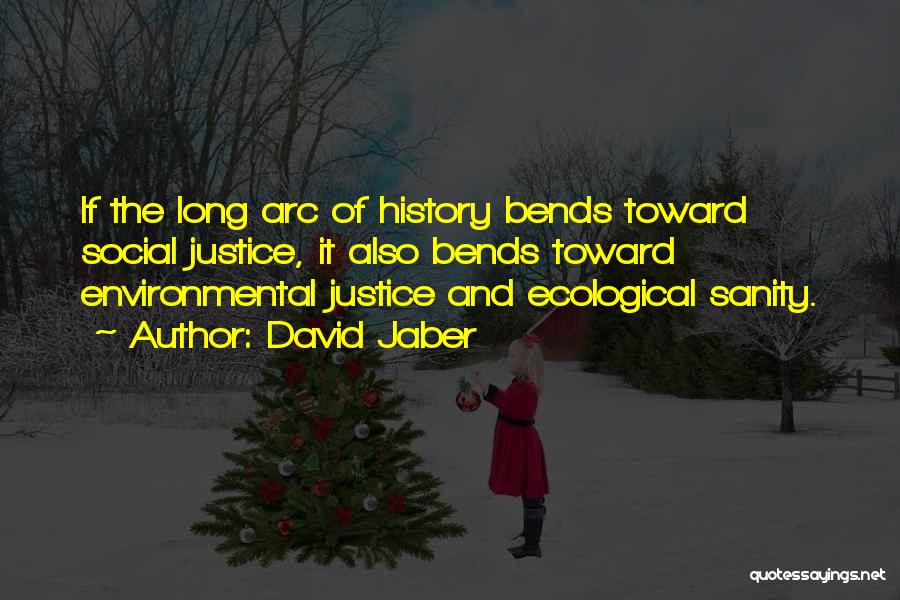 Environmental Justice Quotes By David Jaber