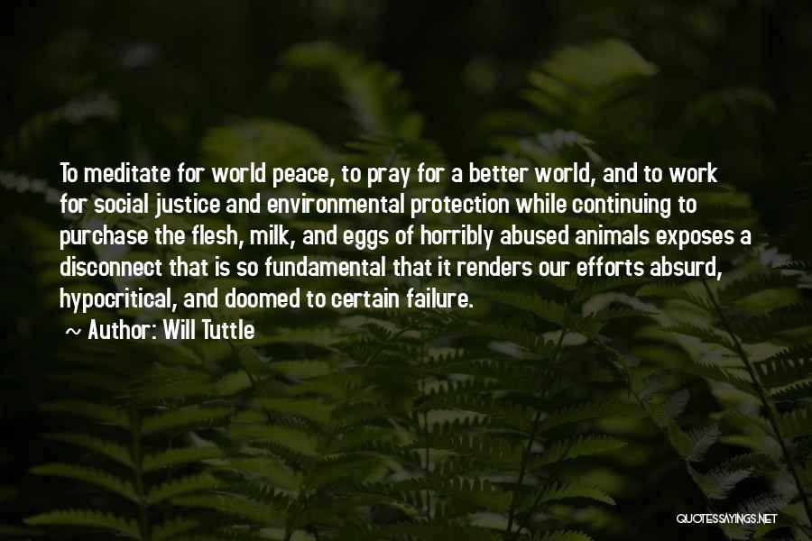 Environmental Justice Quotes By Will Tuttle