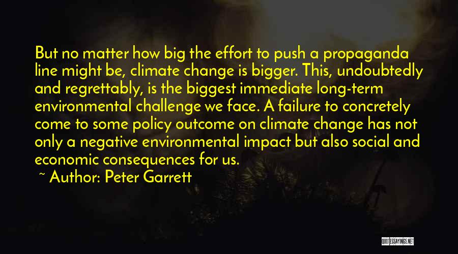 Environmental Policy Quotes By Peter Garrett