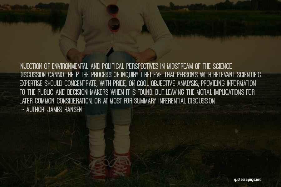 Environmental Science Quotes By James Hansen