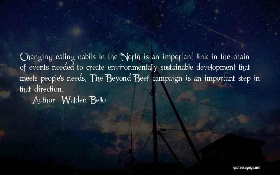 Environmentally Sustainable Quotes By Walden Bello